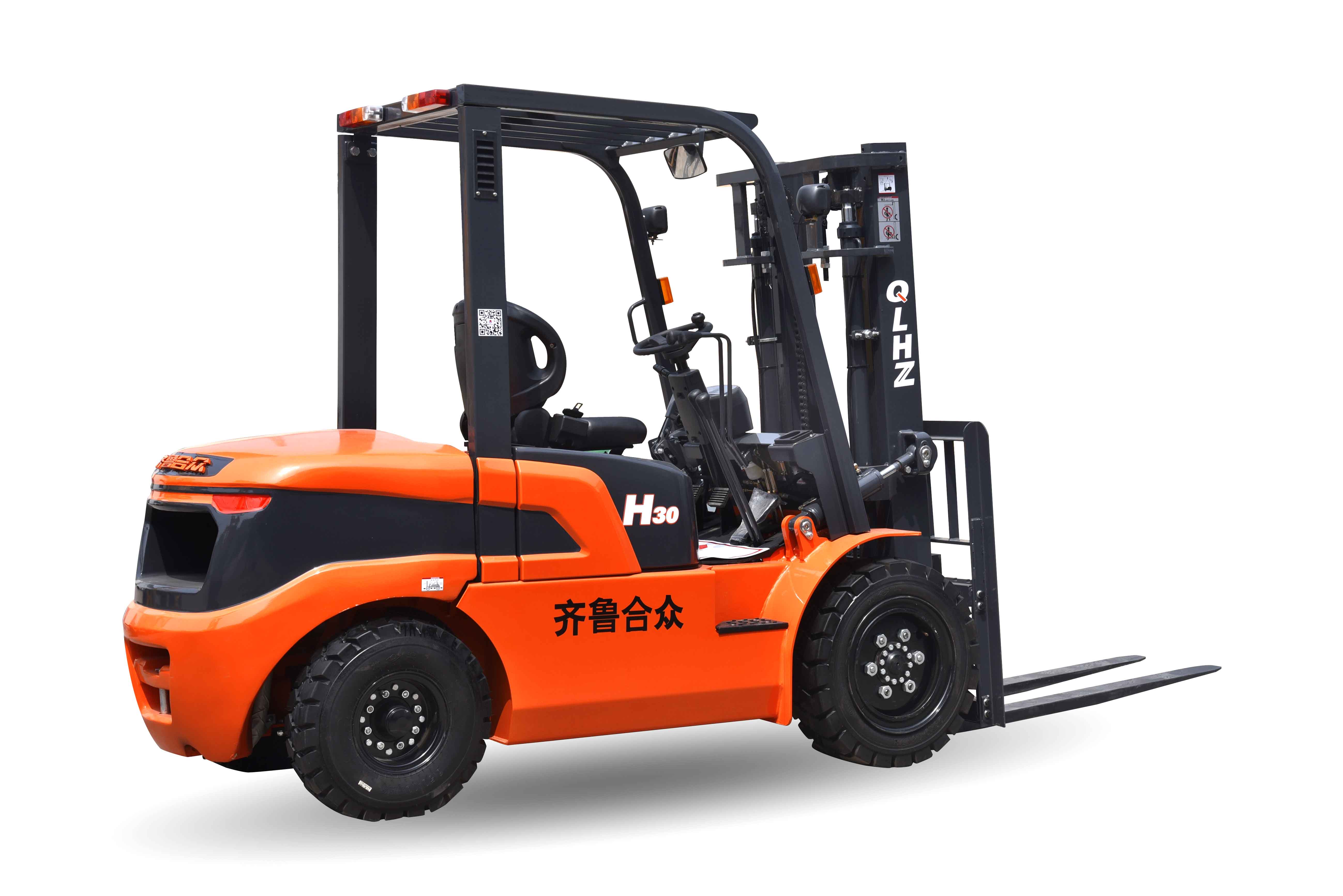 青(qing)島郃(he)衆(zhong)研(yan)髮平(ping)衡(heng)重內燃叉車形(xing)成(cheng)量産